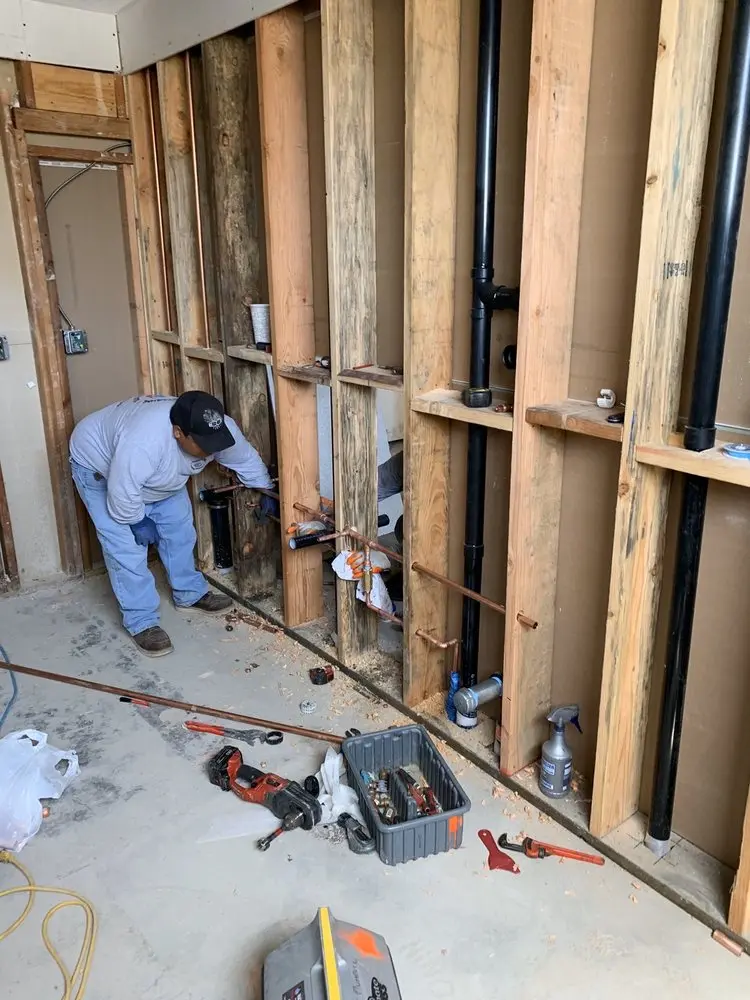 Commercial rough-in plumbing for Gas Line Repair in West Pen Argyl